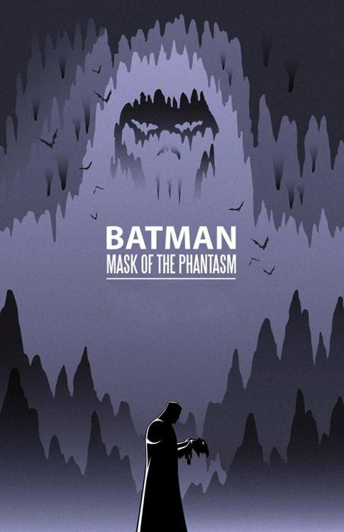 batmananimated:Great Mask Of The Phantasm poster by Phantom City Creative