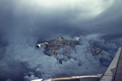 mpdrolet:  Abandoned roller coaster in the clouds, between Taichung City and Manila from Cloud parks Rafa Zubiria 