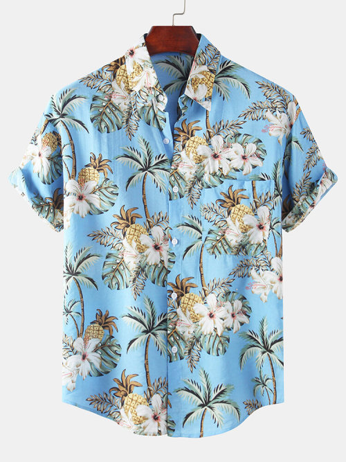 Mens Sunflower Oil Painting Floral Print Short Sleeve ShirtsCheck out HEREGet all of them HERE15% OF