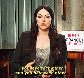 lauraslittlespoon:  If you meet your character (Alex Vause), what would you say to
