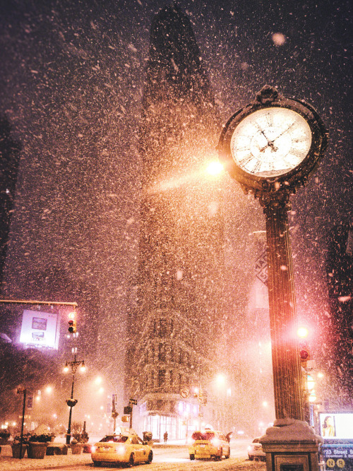 snow, new york city