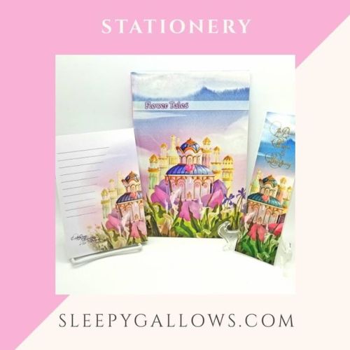 Get the whole set at sleepygallows.com • • • • #art #blankjournal #notepad #bookmark #forPeaceLoveAn