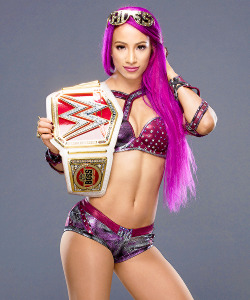 dailybanksgifs:Sasha in Every Female Champion Ever!