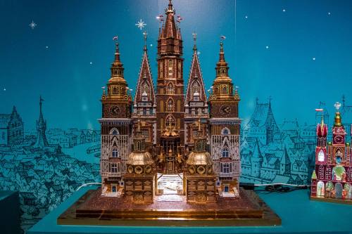 weirdpolis:The Kraków Nativity Scene Contest Exhibitionin The Krzysztofory Palace, Historical Museum