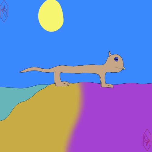 Natatomus, More Commonly Called A Swamp Scavenger, Are Semiaquatic Carrionivorous Mammals, They Travel