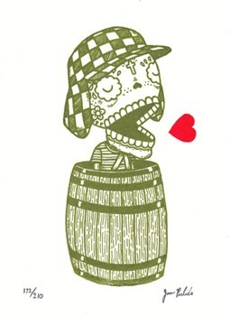outgoingzaam-sworld:  Típicas calaveras mexicanas con un toque de modernidad, creación