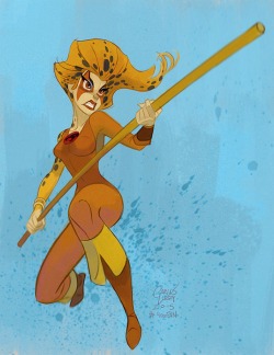 carlosluzzi:  Cheetara! =) #thundercats #Cheetara