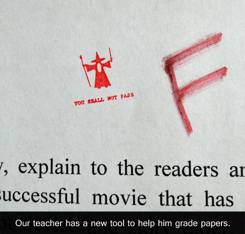gitanitadelmar:  tastefullyoffensive:  [via]  I suddenly want to be a teacher.