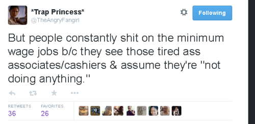 nospockdasgay:  nospockdasgay:  womanistgamergirl:  cutiepatootiewithahellaradbooty:  mysharona1987:  There is no part of this diatribe that is not amazing or 100% true.  Yeah ok but people who work minimum wage didn’t go to college so they don’t