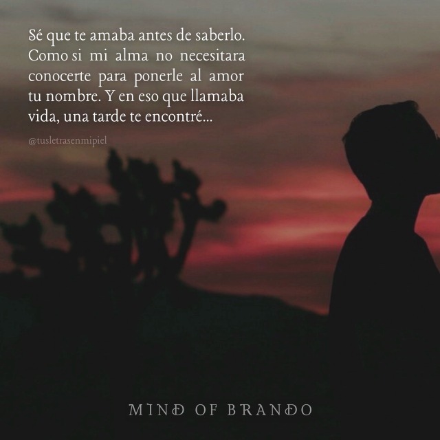 MindofBrando - No me quieras como yo te quiero. Porque aunque me