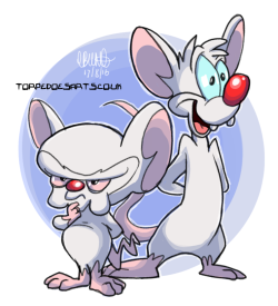 Torpedoesarts:  If You Like Pinky &Amp;Amp; The Brain, You Should Watch This Video.