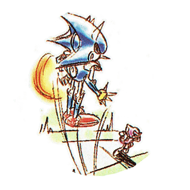 Neo Metal Sonic Kani - Illustrations ART street