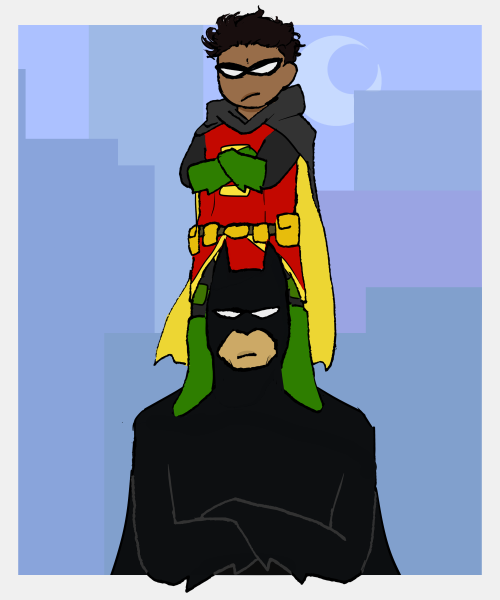 ultramarinetwix:i looked up batman’s height and it turns out that he is climbable