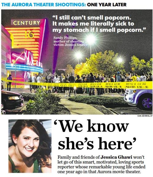 usatodaysports:  In death, Jessica Ghawi is where she always wanted to be — everywhere.  All t