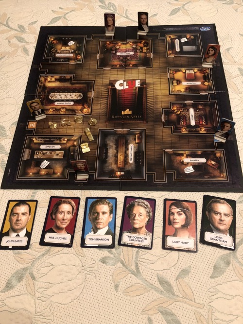 There’s a couple different Downton Abbey Clue/Cluedo games out there, but I recently ordered t