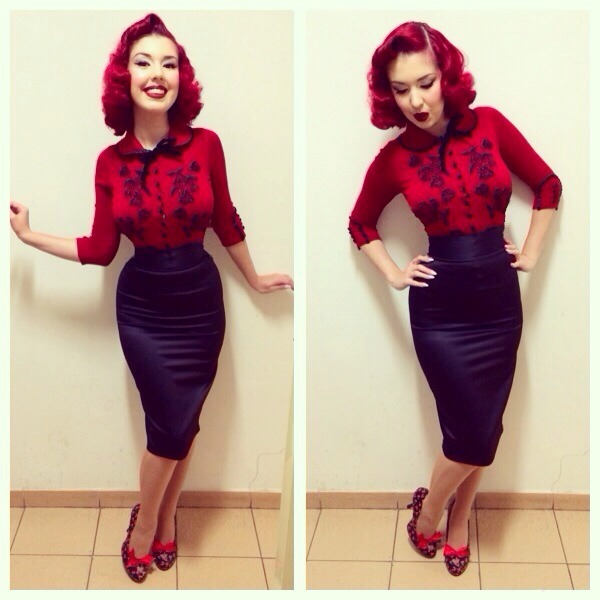 pinupdaysvintagenights:  ALL the pretty outfits is an understatement. They just keep