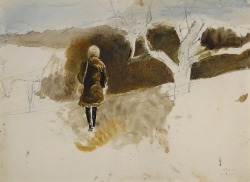 catonhottinroof: Andrew Wyeth In the Orchard,