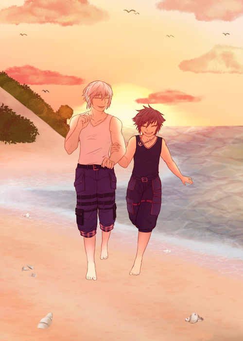 jin-seiko:
“My piece for the “Infinitum” soriku zine @/infinitum-zine
A bit late to post it but :’D I had a lot of fun working on it
”