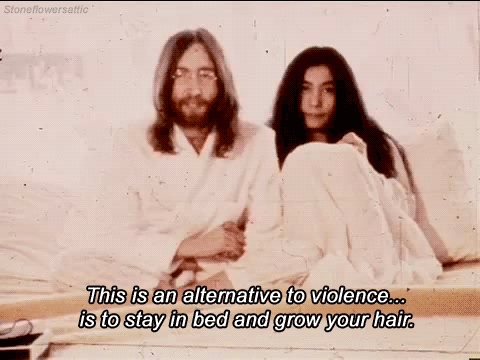 alexesmile:  Ahahahaha! Ohh John &amp; Yoko! ^^ ☮