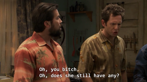 helenlavoie:  Season 7: Sweet Dee and Dennis still love smoking crack 
