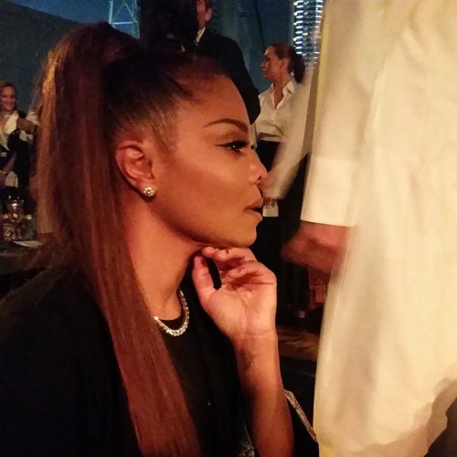 bulma-esque: eatbloganddie: Janet Jackson Makes First Public Appearance In Over a Year Janet Jackson