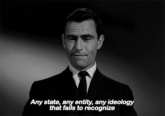 myellenficent:  The Twilight Zone: The Obsolete Man   (1961) dir.   Elliot Silverstein