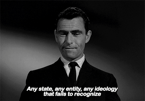 myellenficent:The Twilight Zone: The Obsolete Man (1961) dir. Elliot Silverstein