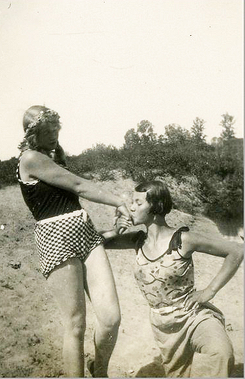 vintagegal:  Affectionate Ladies c. 1900s-1980s adult photos