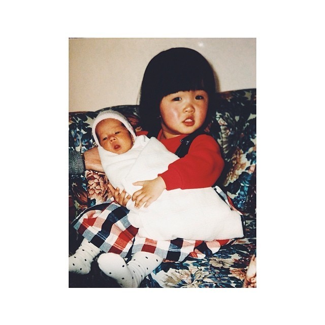 Happy 20th Birthday to my mushroom head cousin hahaha, this is our first photo together