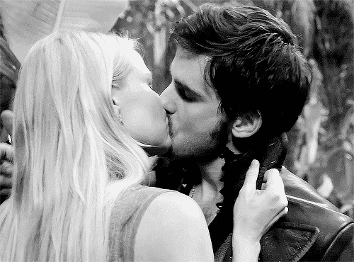 emmythedaydreamer:Never tire of seeing this #their first kiss #technically #but kinda their second