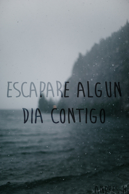 Andamos buscando lo que no nos quiere encontrar.