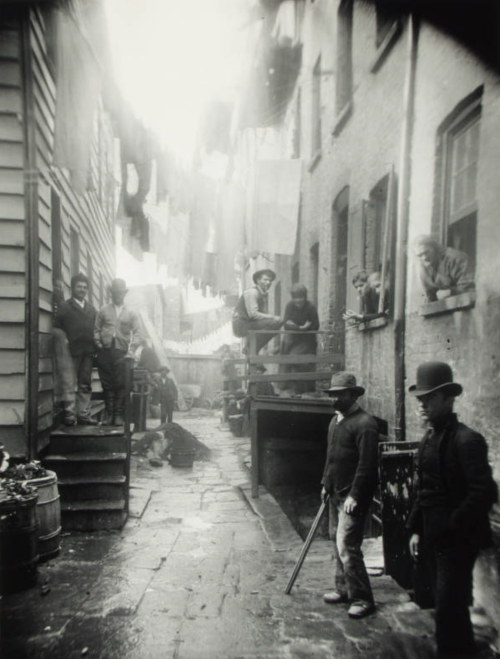 kvetchlandia:  Jacob Riis     Bandit’s Roost, 59 Mulberry Street, Little Italy, New York City  1888