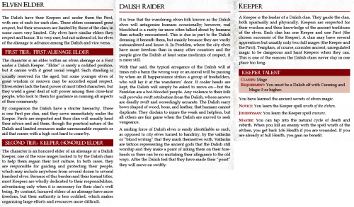 dalish-ious:…So this is all the requested information I’ve found on the Dalish from the Dragon Age R
