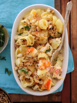 prettypasta:Lobster Mac and Cheese