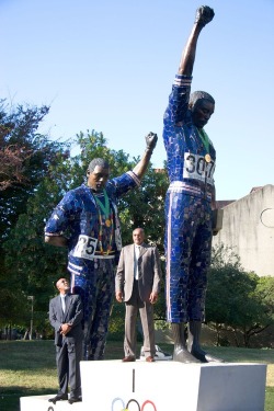 goodvibestrilllife:  Tommie Smith and John Carlos 
