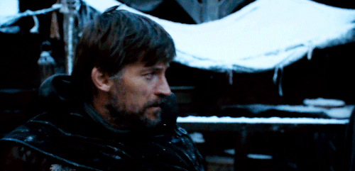 jaimeofhouselannister:Game of Thrones | Jaime in Winterfell | Season 1 & Season 8