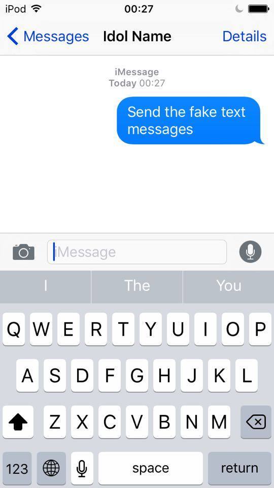 Fake Text Message  Make Fake Text Conversation