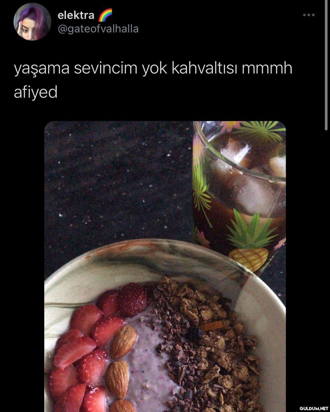 Sabah bayat ekmeğe kurumuş...