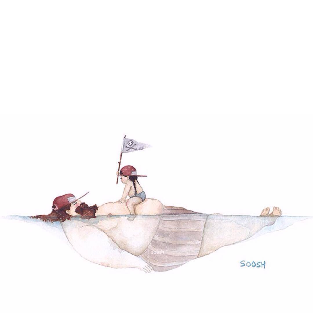  The Inseparable Bond Between Fathers And Daughters Expressed Through 15 New Illustrations