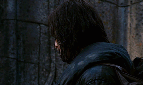 emziess:Arwen and Aragorn saying goodbye