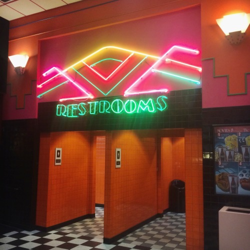 allmymetaphors:I went to the movie theater tonight and it was like a time machine!