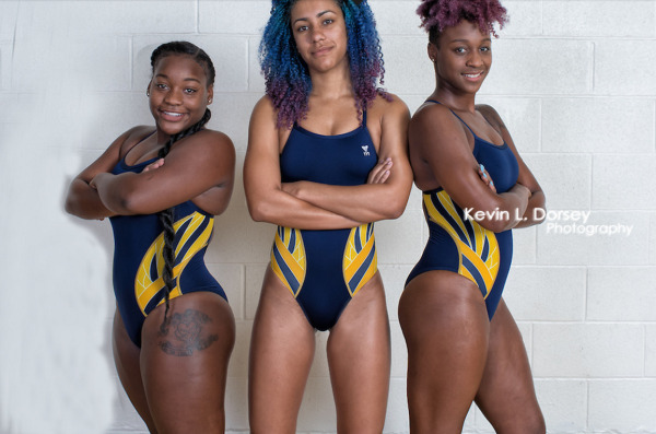 heyfranhey:  North Carolina A&amp;T’s Women’s Swim Team Black Girl Long Hair