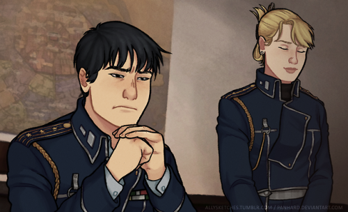 allysketches:I just started my ‘anual rewatch of fma brotherhood™’ and since I love my otp and reall
