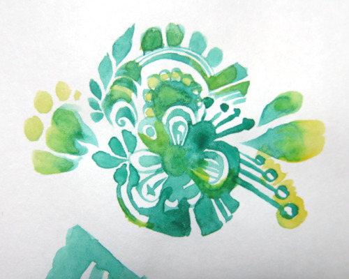c2oh:  mindlessly draws patterns while i stream netflix movies