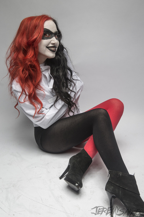 jeremysaffer:  Ash Costello of New Years Day as Harley Quinn by Jeremy Saffer 
