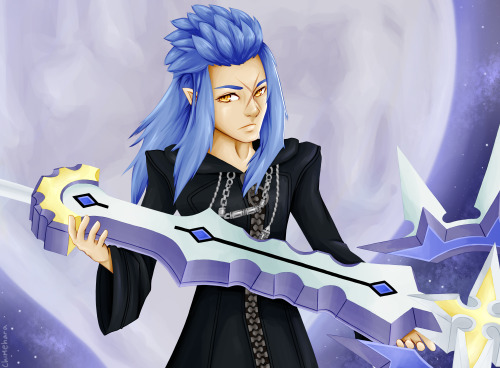 Giveaway prize for @khatorl Saix from the Kingdom Hearts series