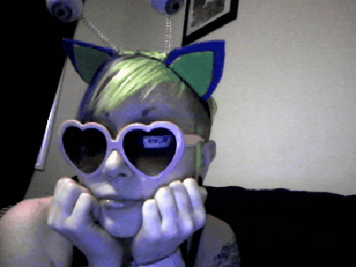porphyriasuicide:  Procrastinating work by testing out gifyo for the first time…