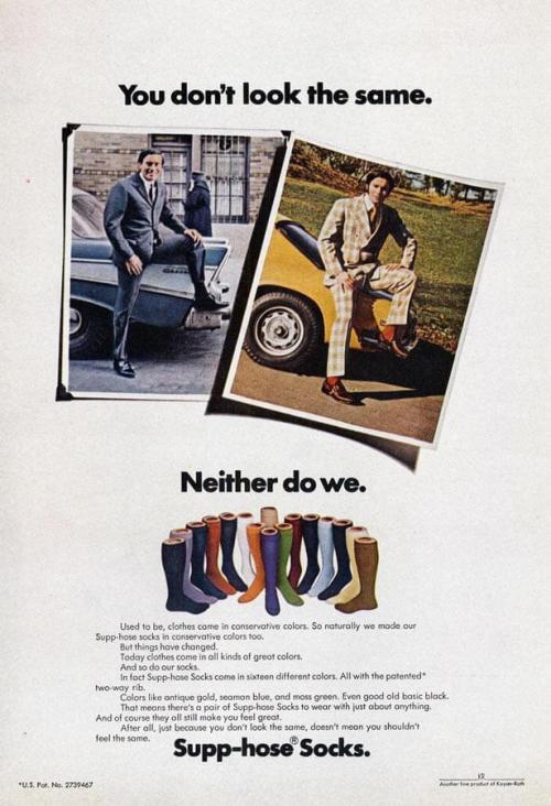 Supp-hose Socks (Circa 1960s)