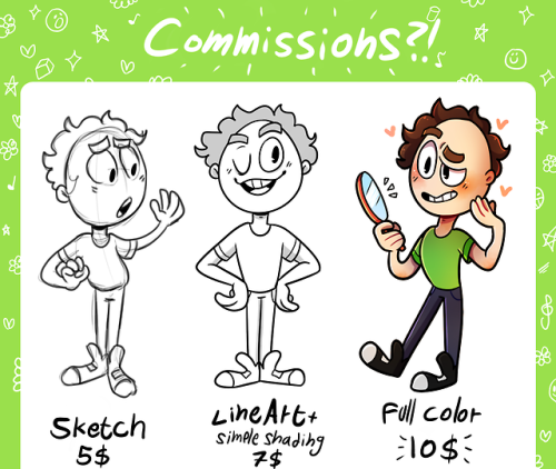 ughhhhhh anyone wants a commission lol?will draw pretty much anythingprice may vary