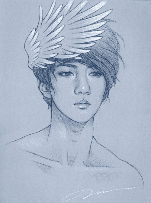 XXX haut-talons:  Angel Sehun Fanart Oh Sehun, photo